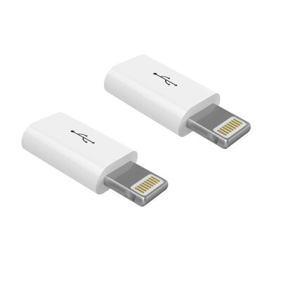 

[] Означает два крыла Android передачи пчелиной головы адаптер Apple, включите Lightning Micro USB кабеля для зарядки поддержка iphone5 / 6s / 7 Plus White