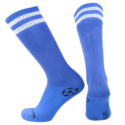 

Star boy soccer socks men&women socks running socks blue 002L