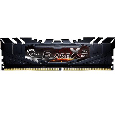 

GSKILL Flame Gun Series DDR4 2400 Frequency 8G Desktop Memory Rider Black F4-2400C16S-8GFX