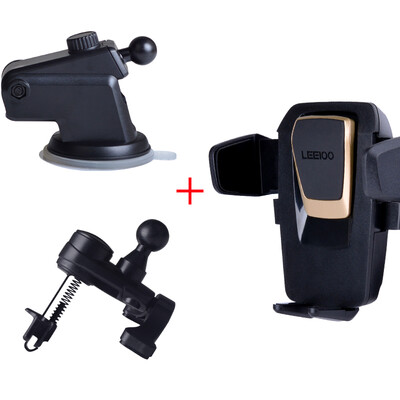 

Le Yifei leeioo car phone stand shock king silver out of the mouth sucker models