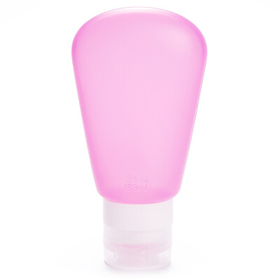 

40,000 km Cosmetics Silicone Bottles Bottles Wash Shampoo Shower Gel Portable Vials SW2101 Pink 89ml