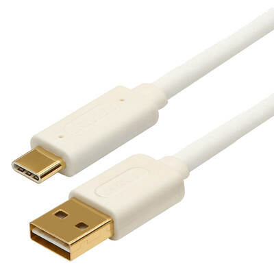 

SAMZHE) Type-C / USB3.1 data cable USB2.0 Andrews fast charge cable support millet 5 / 4C music as Huawei P9 / P10 white 1.5 m LW-A150