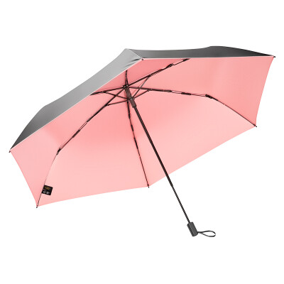 

Banana BANANA UNDER ultralight umbrella series umbrella female rain dual-purpose umbrellas anti-UV female black umbrella folding outdoor sunscreen heart language