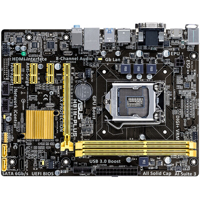 

Материнская плата ASUS H81M-PLUS (Intel H81 / LGA 1150)