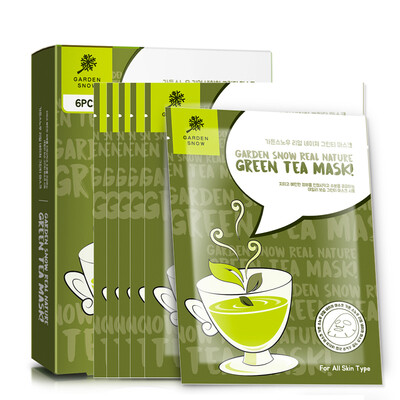 

Small garden green tea essence mask 30ml * 6 (water control oil conditioning acne uniform skin color convergence pores)