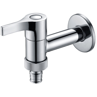 

Larsd LX215 copper single cold washing machine faucet fast open mouth small faucet thickening 4 points 6 points Siemens Bosch Samsung General