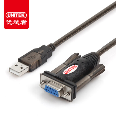 

Улучшенный человек (UNITEK) USB до 3 м DB9 контактный последовательный порт адаптера USB-кабель к COM-rs232 последовательный преобразователь кассовый аппарат Принтер для печати этикеток последовательной линии Y-1050B