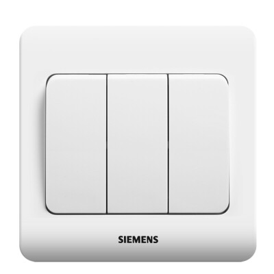 

Siemens SIEMENS 5TA02311CC1 three open single control remote switch socket elegant white