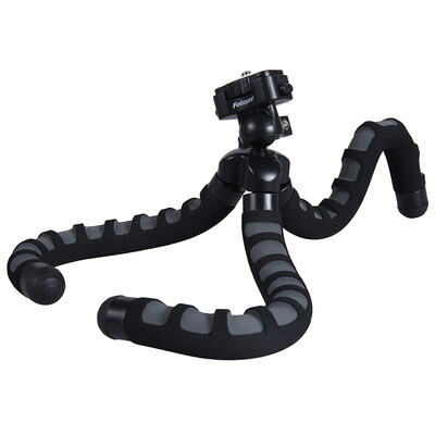 

Fotopro RM-100 Black + Grey Octopus Штатив Мобильный штатив Подставка для мобильного телефона Стойка для треугольника Штатив для камеры Штатив для камеры Mini