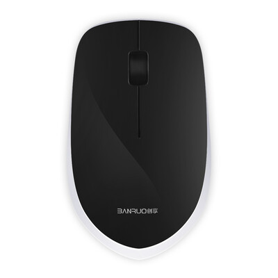 

Creative Commons (Banruo) CM870 Thin Wing Mute Business Wireless Mouse 2.4G Silent Mouse Flat Panel Laptop Office Game Universal Black