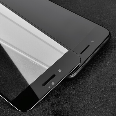 

Rock ROCK iphone7 полноэкранный закаленный фильм / 3D мягкий край взрывозащищенная стеклянная пленка Apple 7 мобильный телефон фильм черный