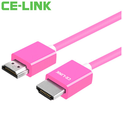 

CE-LINK HDMI cable HD cable 2 meters computer HDTV monitor projector line support 4K 2K red 2192