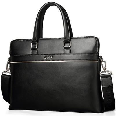 

Golf GOLF briefcase business handbag fashion men's shoulder diagonal cross package D691213 black