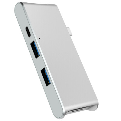 

BIAZE Apple Notebook MacBook Pro Аксессуары Тип-c до HDMI + концентратор концентратор tpc док-станция для нового ноутбука Apple Mac R2 серебристый