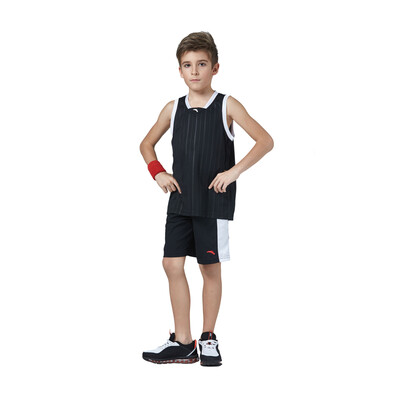 

Anta (ANTA) Kids Basketball Tournament Set Children's Casual Two-piece Set 35724101 Classic Black 140