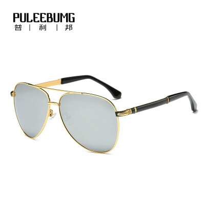 

PuLeeBumG European and American fashion polarized sunglasses men riding a driving mirror sunglasses driver mirror yurt P2652