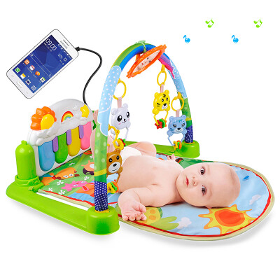 

Aozhijia AoZhiJia multi-function music toys newborn pedal piano fitness frame 0-1 years old infant early education puzzle 636 baby piano fitness rack