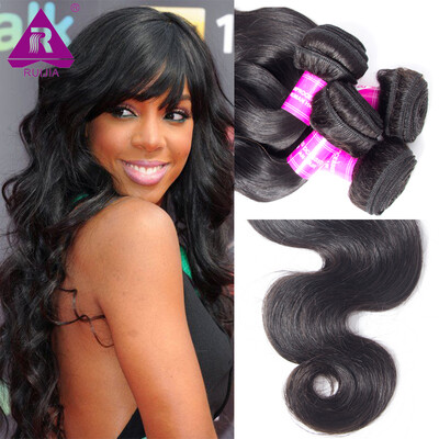 

RUIJIA Brazilian Virgin Hair Body Wave unprocessed Remy Human Hair Weave Bundle Hair Products Mink Virgin Brazilian Hair Body Wave