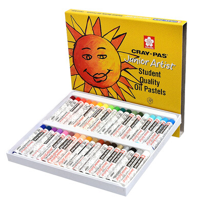 

Sakura Sakura XEP-36 36 Color Oil Painting Bags Set Art Soft Crayons