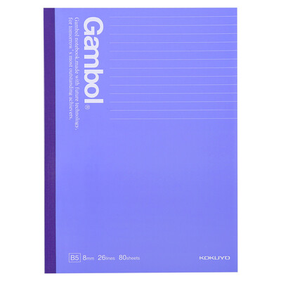 

KOKUYO Gambol Wireless Binding B Notepad Soft Copy B5 80 Page 4 This color comes with WCN-GNB1818