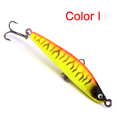 

Soft Lead Bait Soft Fishing Lures 7.5cm-2.95"/18.7g-0.66oz 8# High Carbon Fish Hook 10 Color Silicon Wobblers Fishing Tackle