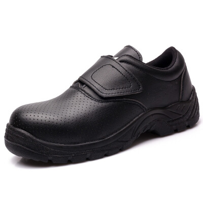 

Strong man safety shoes male ZJY6012 6KV electrical insulation anti-smashing breathable function shoes professional electric workers shoes black 39 yards