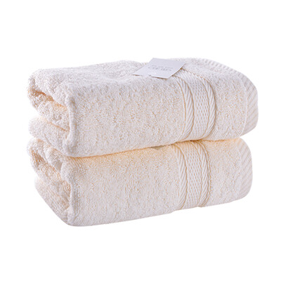 

【Jingdong Supermarket】 Jia Bai Xinjiang long-staple cotton towel beige 2 installed A class (34 * 76cm / 130g / article * 2