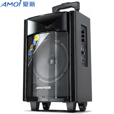 

Amoi SA-830 8 inch Outdoor Rod Square Dance Audio Portable Card Speaker Black