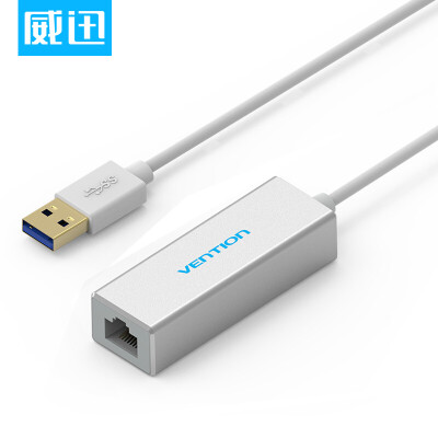 

Вэй Синь (предотвращение бедствий) USB3.0 проводного Gigabit Ethernet USB в кабеле RJ45 интерфейс Apple Mac Pro Laptop внешней LAN конвертер Silver CEFIB