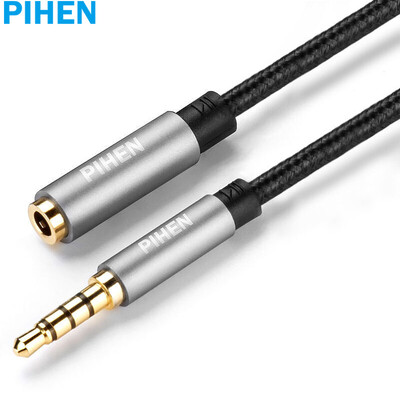 

PIHEN PH-YPX007 35mm extension cord headphone extension cord stereo audio extension cable 35 male to female extension cord audio extension cable 1 meter