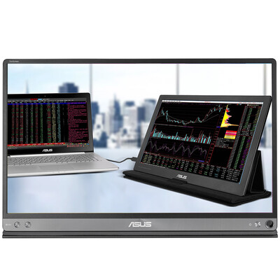 

ASUS MB16AC 15,6-дюймовый IPS Full HD Slim и тонкий каркас Портативный дисплей с низким разрешением Blu-ray Flash Screen (Type-C)