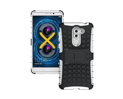 

Корпус Huawei honor 6Xпрочный защитный футляр Gangxun Dual Layer Прочный гибридный жесткий корпус с противоударной крышкой для Hua