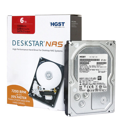 

Yuke (HGST) 6TB 7200 turn 128M SATA6Gb / s NAS network hard drive