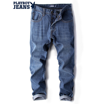 

Playboy PLAYBOYJEANS корейских мужчин случайные брюки 14SSPB04M012 синие джинсы 32