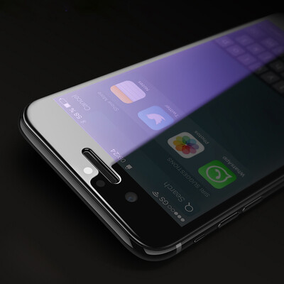 

【Двухкомпонентный 3D-синий свет】 Langke apple 7 закаленная пленка iphone7 закаленная пленка Apple 7 мобильный телефон софт-экран полноэкранный охват высокой четкости взрывозащищенной защитной пленки (черный)