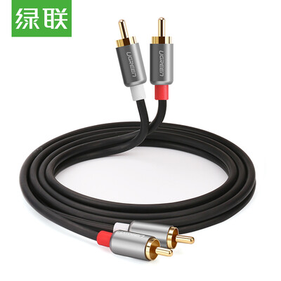 

Зеленый сустав (UGREEN) бис RCA аудио кабель 2RCA красные линии хорошо известной два р-переключатель проводки кабеля компьютер стерео аудио сигнала AV телевизионный кабель 1 метр 30747
