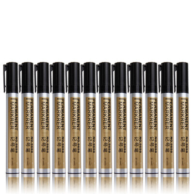 

SUNWOOD 5658 Single Oily Marker Black 12 Pack Office Stationery