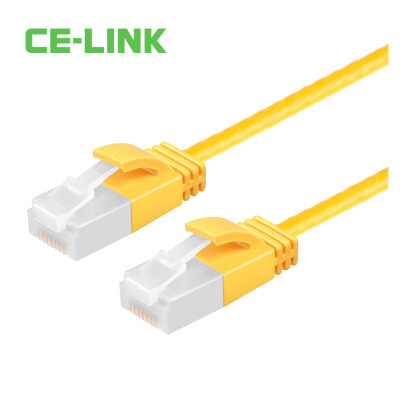 

Сетевой кабель CE-LINK 2769 CAT6A 1,5 м ультра-шесть высокоскоростных шин для сетей UTP, не экранированный кабель для компьютера, переносной кабель оранжевый