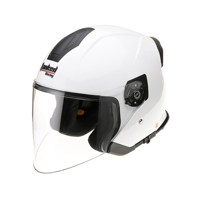 

Tanked Racing Motorcycle Helmet Electric Battery Helmet Double Lens T597 Four Seasons Universal L White
