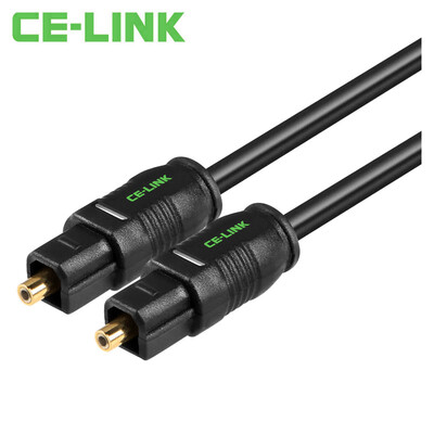 

CE-LINK 2732 digital optical fiber audio cable 2 meters thin line Toslink male head to the mouth of the mouth of the other side of the audio amplifier line fine digital fiber line portable