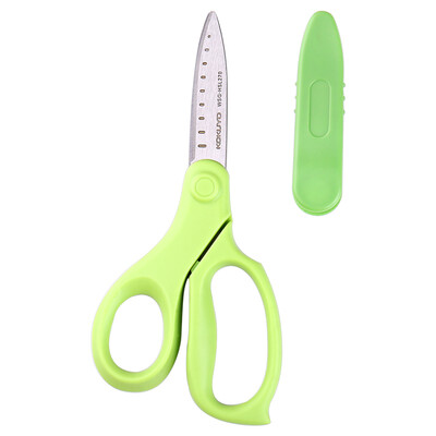 

KOKUYO FIT SAXA Flying SA SA Scissors Student Childrens Safety Left-handed Green WSG-HSL270G