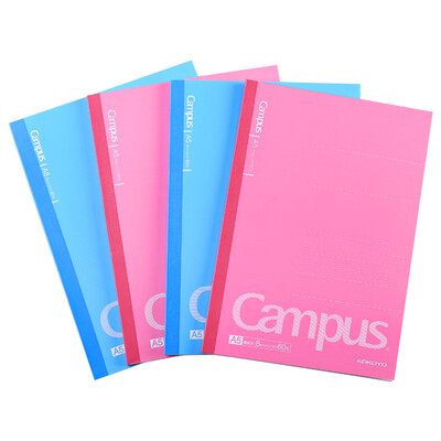 

Kokuyo (Kokuyo) Campus классический книжный переплет книги / ноутбук / мягкие рукописи А5 / 60 Страница 4 случайный цвет в соответствии с настоящим аппаратом WCN-CNB3610