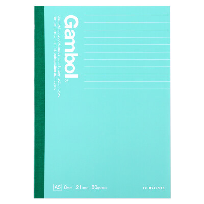 

KOKUYO Gambol Wireless Binding B / Notepad / Soft Copy A5 / 80 Page 4 This color comes with WCN-GNB3818