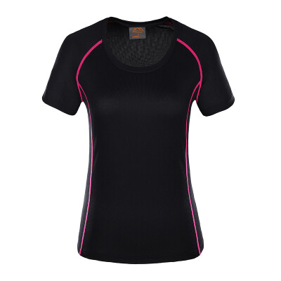 

Nanjiren Women's Quick-Dry Sports Breathable Moisture-Wicking Short Sleeve TrainningT-Shirt