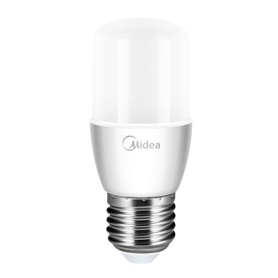 

Midea Midea led bulb bulb E27 big screw mouth 7w column bubble 5700K white light