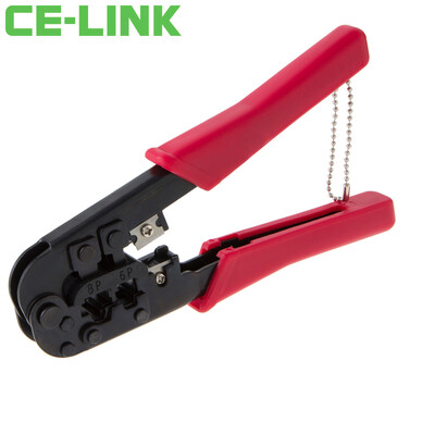

CE-LINK 1723 multi-function cable line crimping pliers network telephone crimping pliers cut line stripping pliers stripping pliers