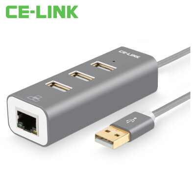 

CE-LINK 2000 USB2.0 к RJ45 кабельному интерфейсу USB-кабель Fast Ethernet 3-портовый концентратор / сплиттер / концентратор Apple Mac внешняя сетевая карта конвертер titanium пустая