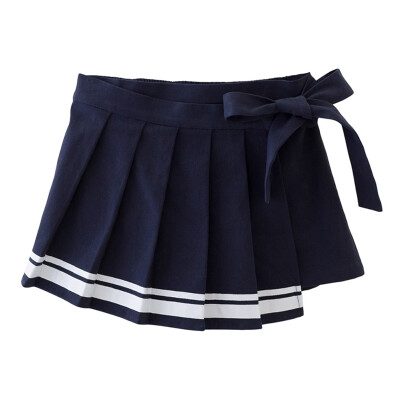 

Froth Town Flordeer French Kids Girl Navy Wind Bow Skirt F72004 Navy 110