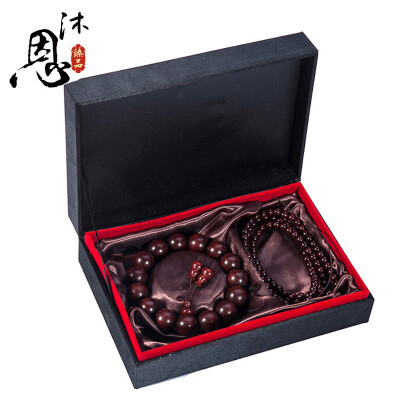 

Mu You lobular red sandalwood hand string old material gift set 15mmx15 stars + 6mmx108 TZ00060