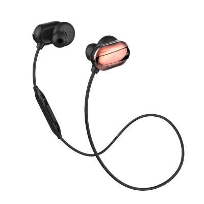 

Macaw T60 Wireless Sports Stereo In-Ear Curtain Music Bluetooth Headset Bluetooth 41 Universal Rose Gold